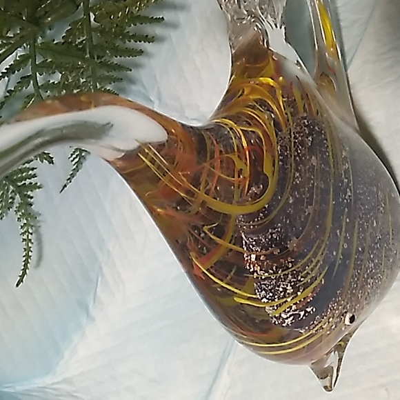 Spectacular VINTAGE Blown Glass Tropical Fish 🐠 - Picture 3 of 7
